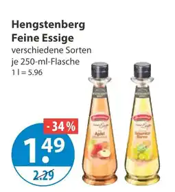 V Markt Hengstenberg feine essige Angebot