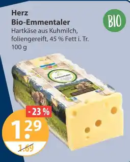 V Markt Herz bio-emmentaler Angebot