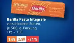 V Markt Barilla pasta integrale Angebot