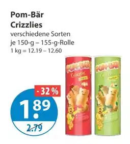 V Markt Pom-bär crizzlies Angebot