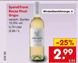 Netto Marken-Discount Speis&trank recas pinot grigio Angebot