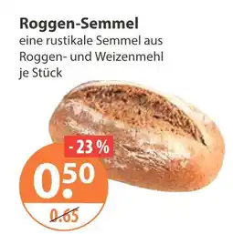 V Markt Roggen-semmel Angebot
