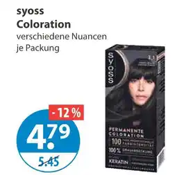 V Markt Syoss coloration Angebot