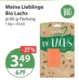 V Markt Meine lieblinge bio lachs Angebot