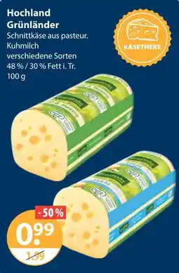 V Markt Hochland grünländer Angebot