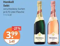 V Markt Henkell sekt Angebot