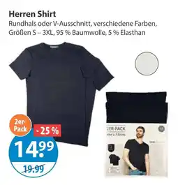 V Markt Herren shirt Angebot