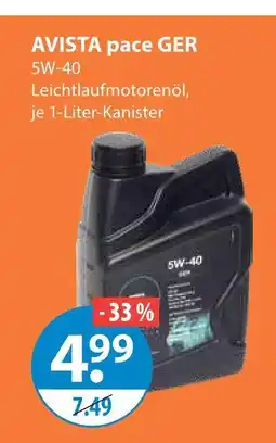 V Markt Avista pace ger Angebot