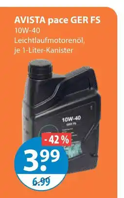 V Markt Avista pace ger fs 10w-40 Angebot
