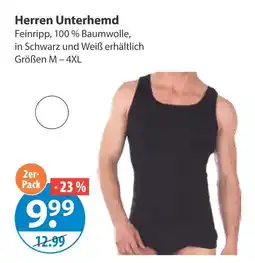 V Markt Herren unterhemd Angebot