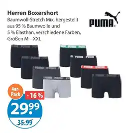 V Markt Puma herren boxershort Angebot