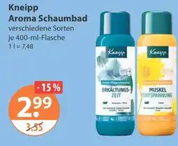 V Markt Kneipp aroma schaumbad Angebot