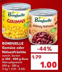 Kaufland Bonduelle goldmais Angebot