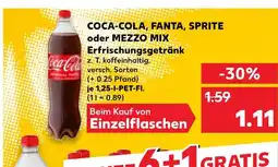 Kaufland Coca-cola erfrischungsgetränk Angebot