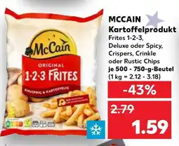 Kaufland Mccain kartoffelprodukt frites 1-2-3 Angebot