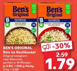 Kaufland Ben's original natur-reis Angebot