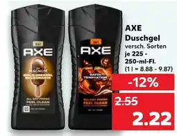 Kaufland Axe duschgel magnum gold Angebot