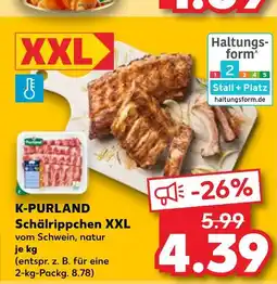 Kaufland K-purland schälrippchen xxl Angebot