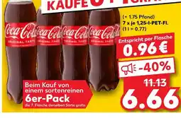 Kaufland Coca-cola original taste Angebot
