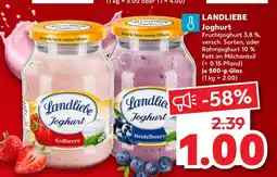 Kaufland Landliebe joghurt erdbeere Angebot