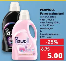 Kaufland Perwoll feinwaschmittel caps Angebot