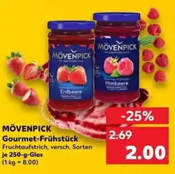 Kaufland Mövenpick erdbeere gourmet-frühstück Angebot
