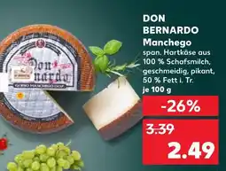 Kaufland Don bernardo manchego Angebot