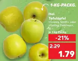 Kaufland Ital. tafeläpfel granny smith Angebot