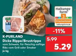 Kaufland K-purland dicke rippe/brustrippe Angebot