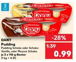 Kaufland Dany pudding schoko Angebot