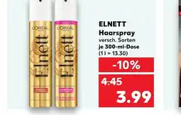 Kaufland L'oréal elnett haarspray Angebot