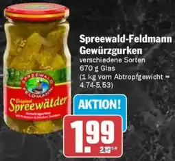 AEZ Spreewald-Feldmann Gewürzgurken Angebot