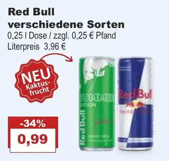 Bilgro Red Bull 0,25L Angebot