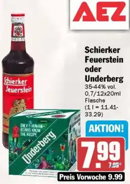 AEZ Schierker Feuerstein oder Underberg Angebot