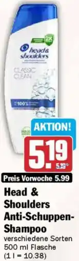 AEZ Head & Shoulders Anti-Schuppen Shampoo Angebot