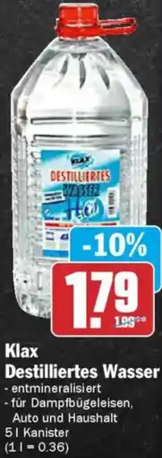 AEZ Klax Destilliertes Wasser Angebot
