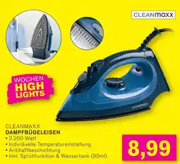 KODi CLEANMaxx DAMPFBÜGELEISEN Angebot