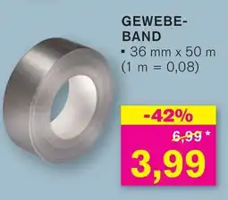 KODi GEWEBE- BAND Angebot