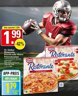 WEZ Dr. Oetker Ristorante, Piccola oder Bistro Flammkuchen Angebot