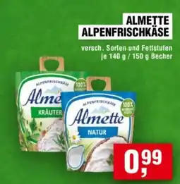 Handelshof ALMETTE ALPENFRISCHKÄSE Angebot