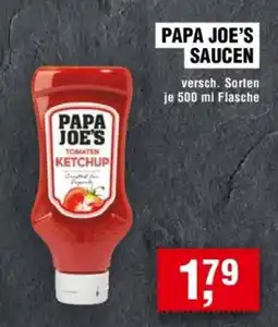 Handelshof PAPA JOE'S SAUCEN Angebot