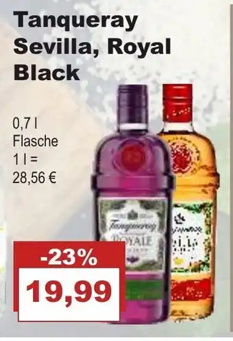 Bilgro Tanqueray Sevilla, Royal Black 0,7L Angebot