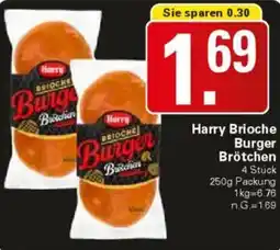 WEZ Harry Brioche Burger Brötchen Angebot
