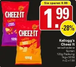 WEZ Kellogg's Cheez It Angebot