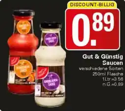 WEZ Gut & Günstig Saucen Angebot