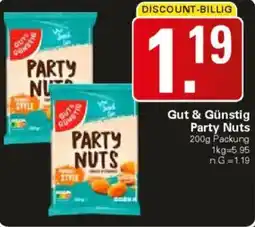 WEZ Gut & Günstig Party Nuts Angebot