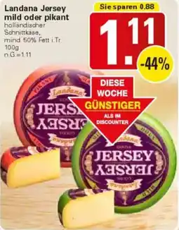 WEZ Landana Jersey mild oder pikant Angebot