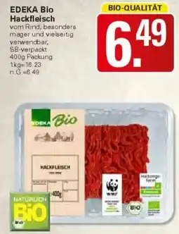WEZ EDEKA BIO Hackfleisch Angebot
