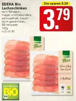 WEZ EDEKA BIO Lachsschinken Angebot
