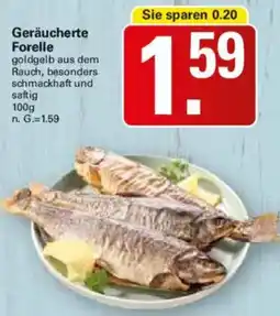WEZ Geräucherte Forelle Angebot